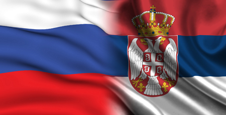 rusija srbija zastave